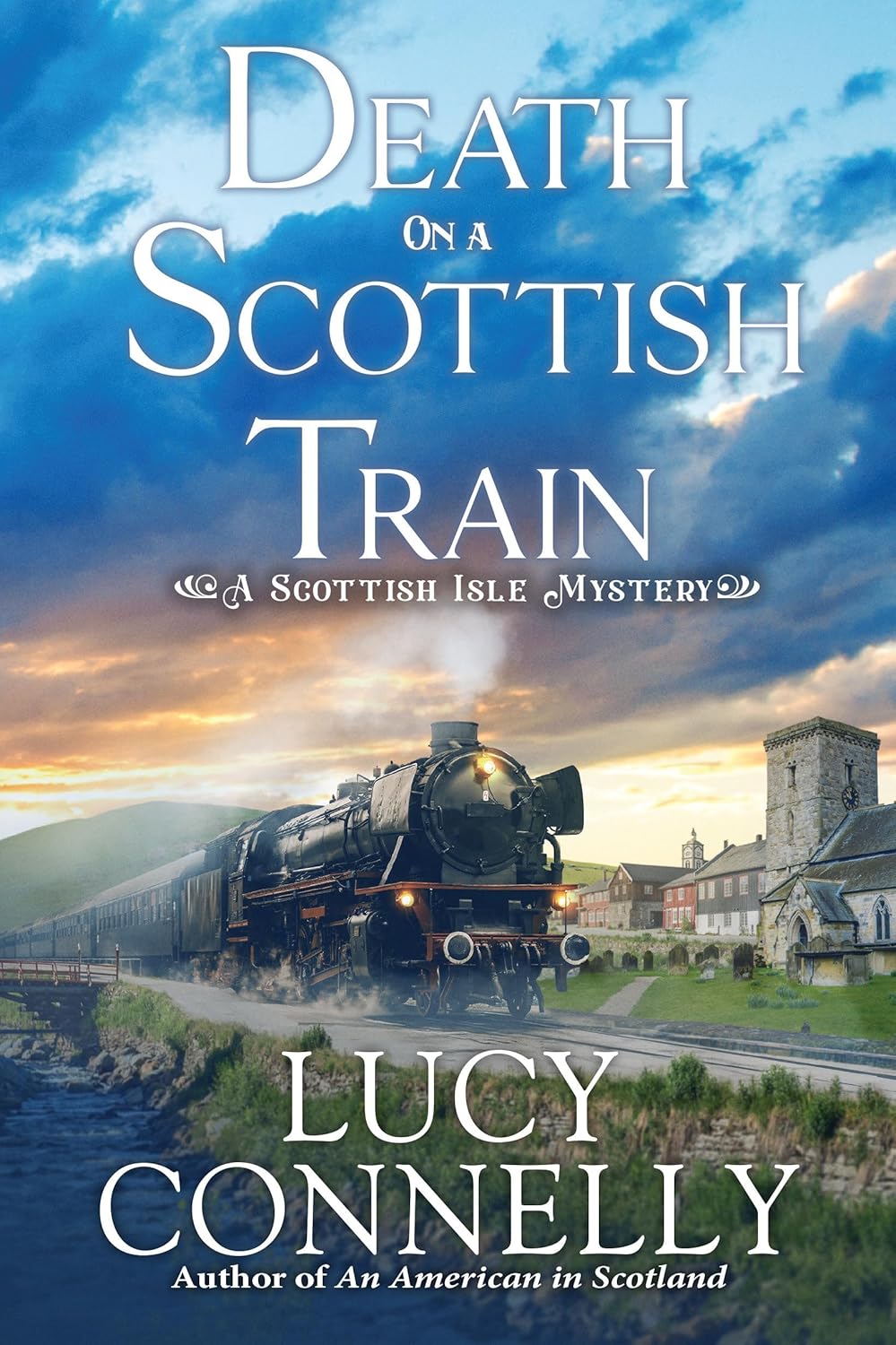 Cover of Death on a Scottish Train