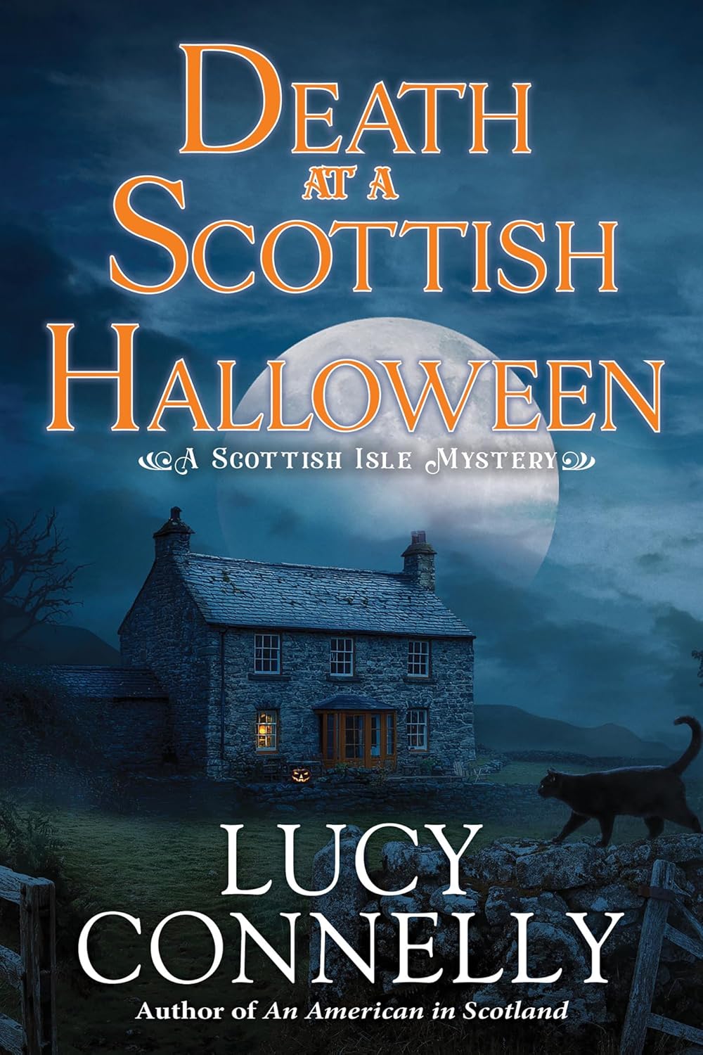 Cover of Death at a Scottish Halloween